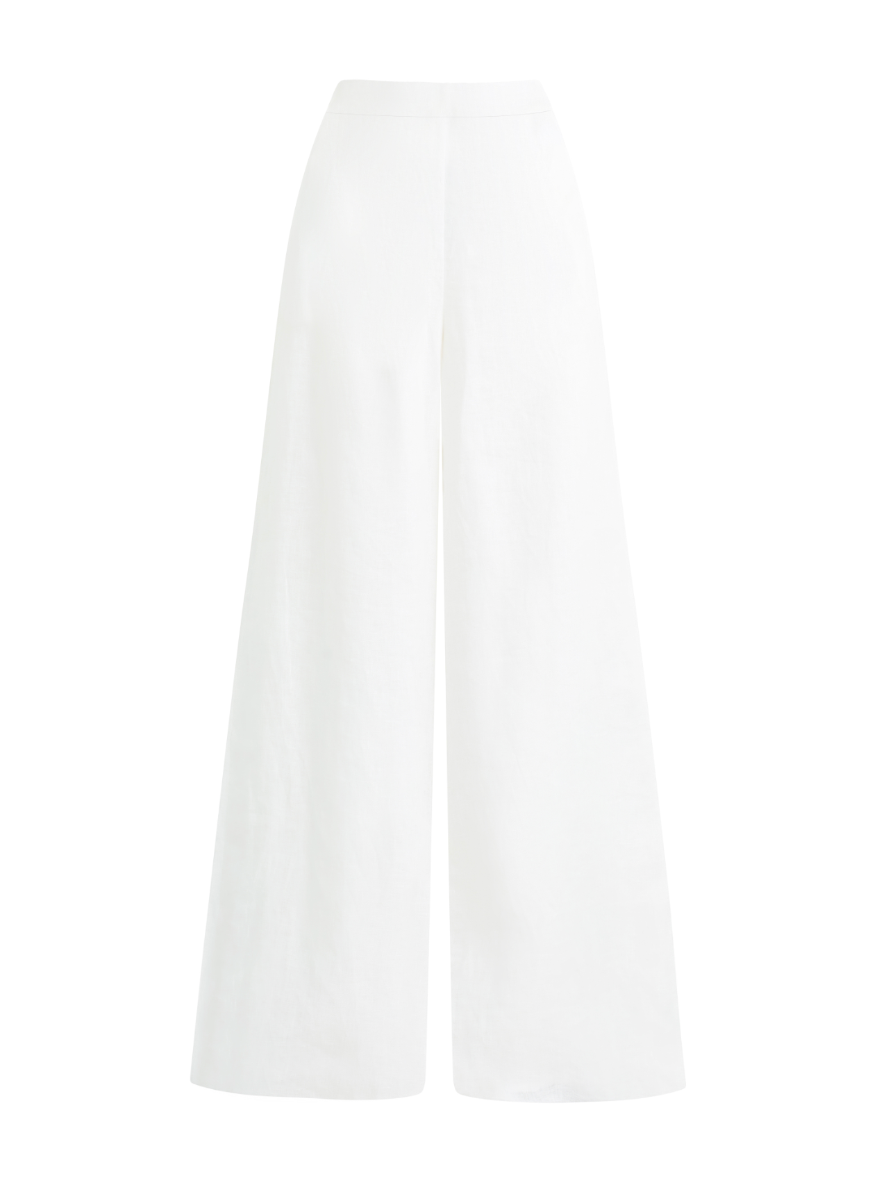 Wide Leg Linen Pant - White - Favorite Daughter