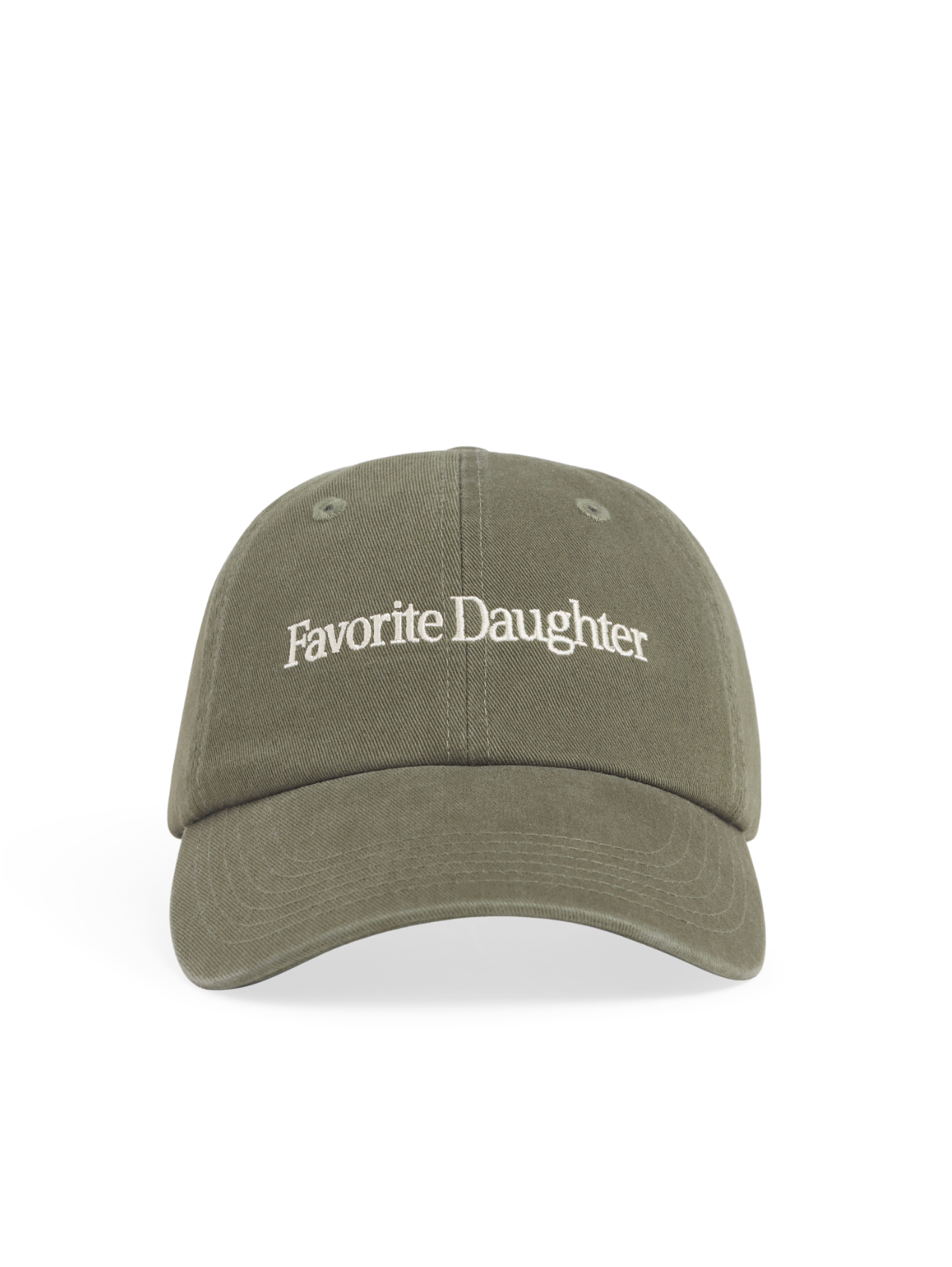 Classic Logo Baseball Hat - Moss  - Favorite Daughter