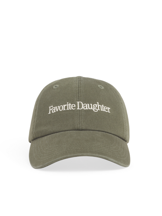 Classic Logo Baseball Hat - Moss  - Favorite Daughter