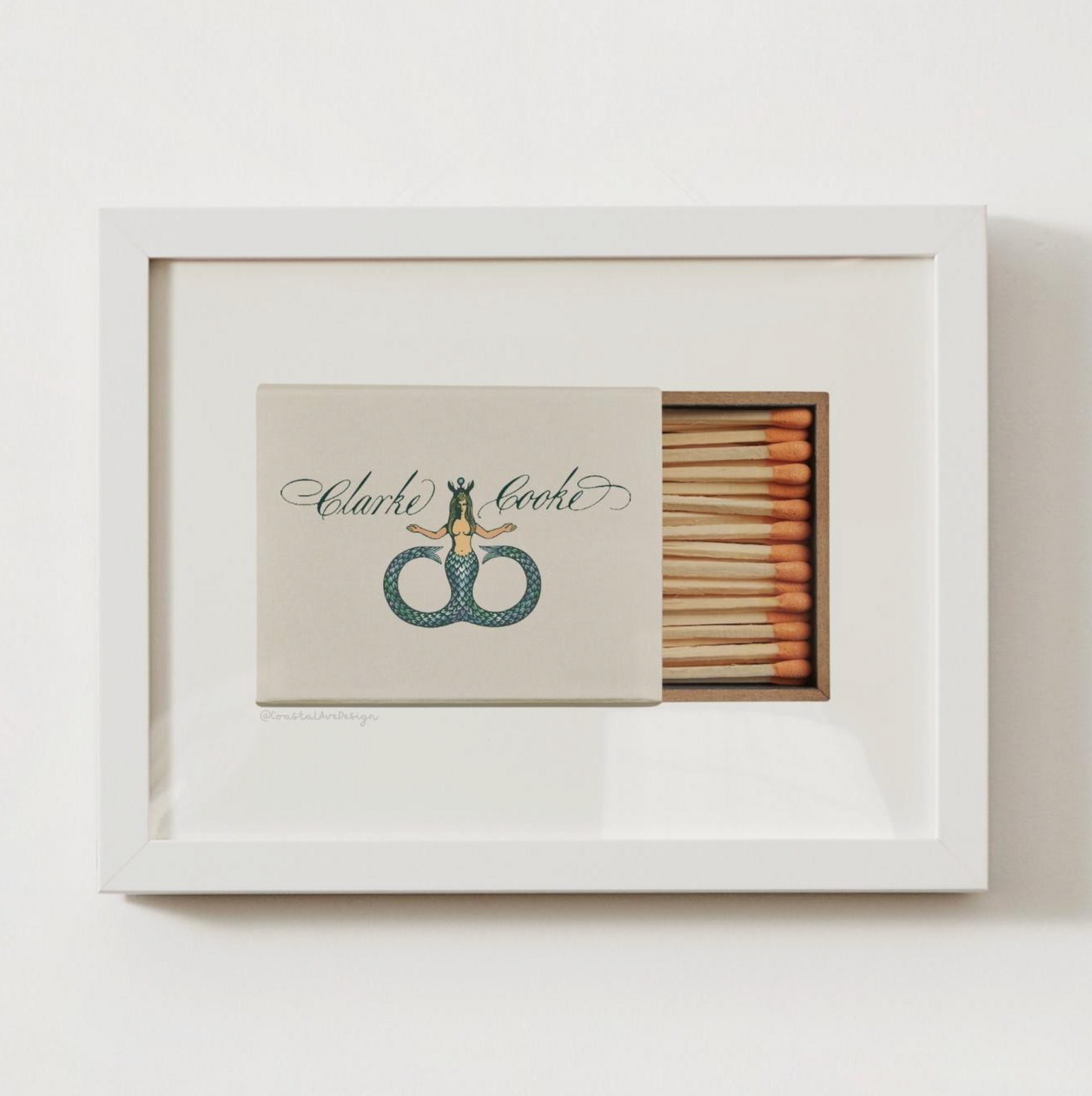 Clarke Cooke House Matchbox Print - Coastal Ave