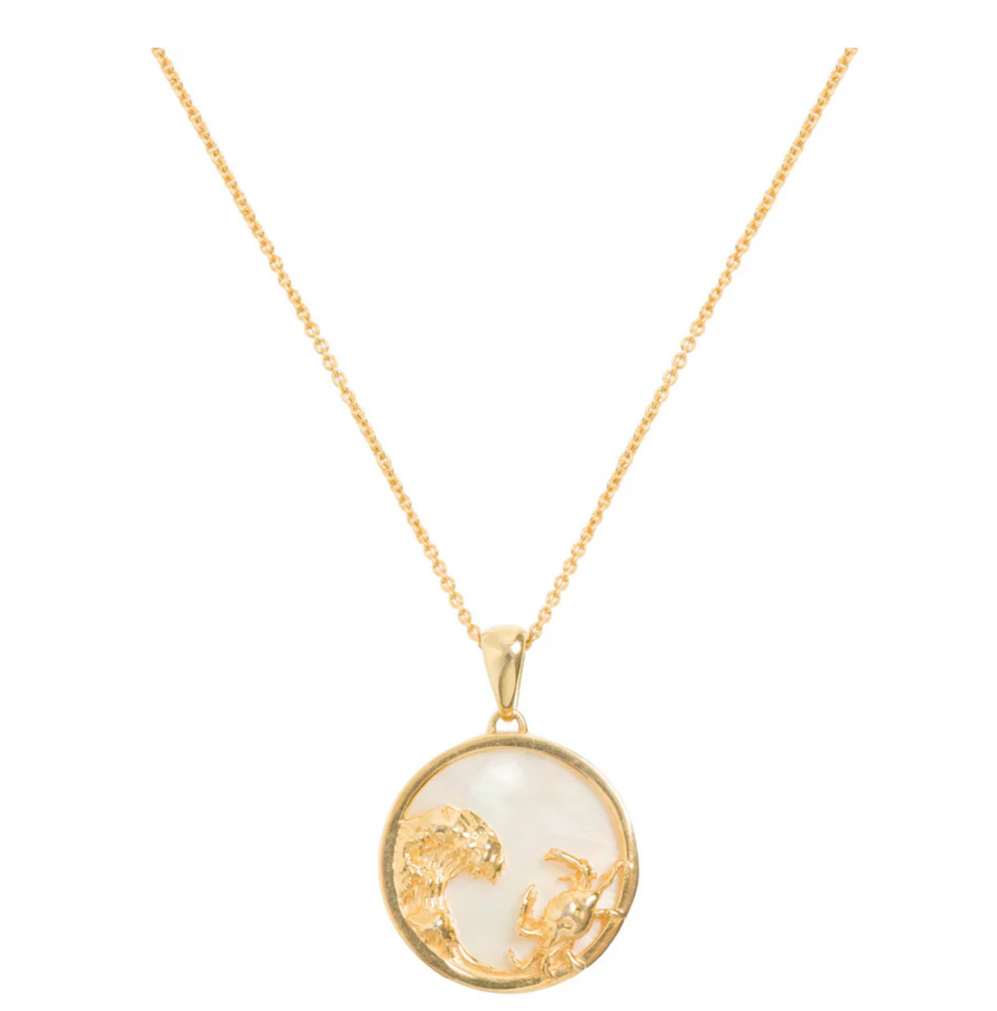 Zodiac Collection Mother of Pearl Necklaces (ALL ZODIACS) - Freya Rose London