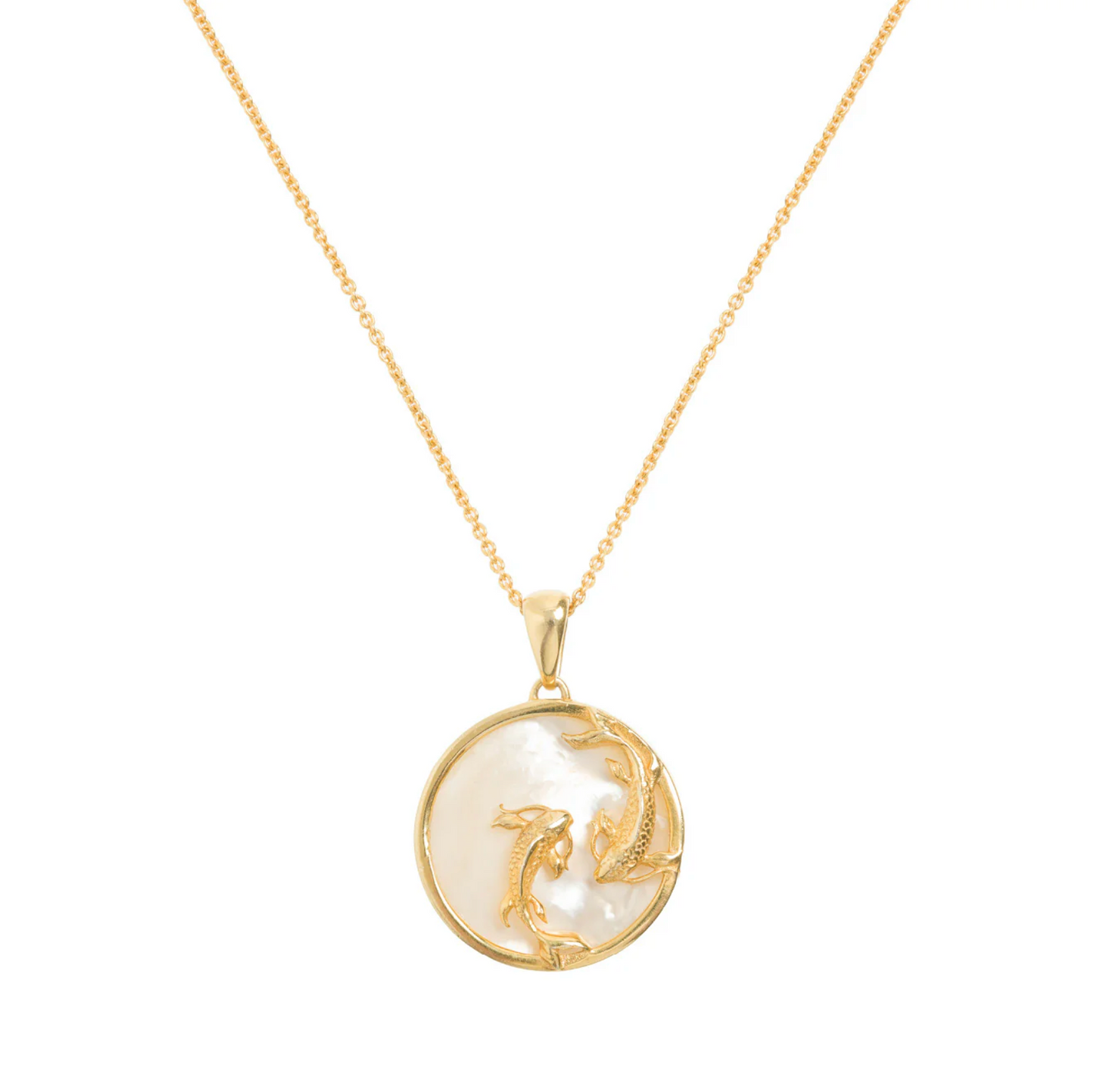 Zodiac Collection Mother of Pearl Necklaces (ALL ZODIACS) - Freya Rose London