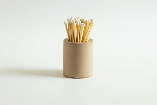 Cylinder Matches - Tan - Off Prairie