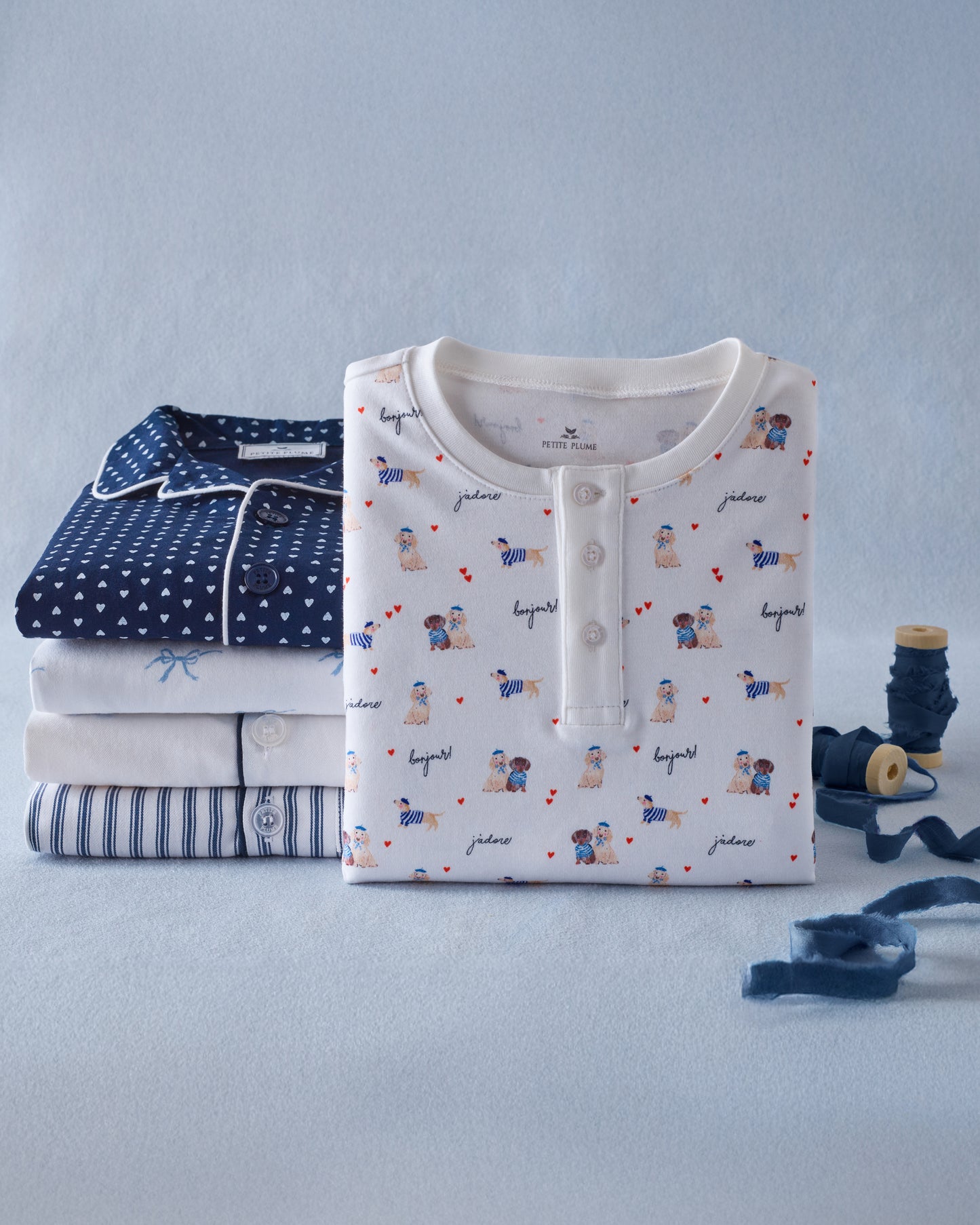 Le Woof Children’s Snug Fit Pajamas - Petite Plume