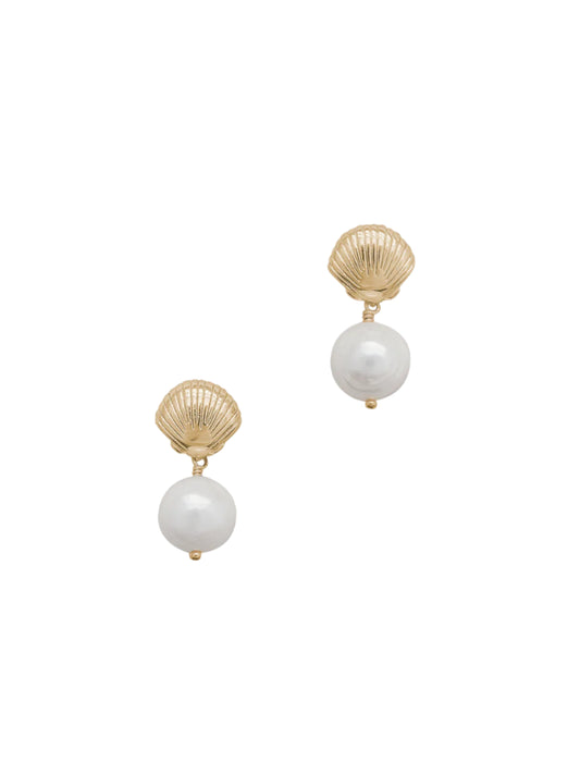 Tori Earrings - Pearl - Kerry McGauley
