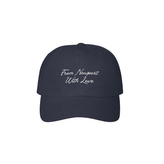 From Newport with Love - Navy - Coastal Ave Design