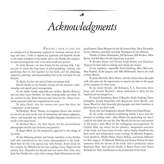 Entertaining by Martha Stewart