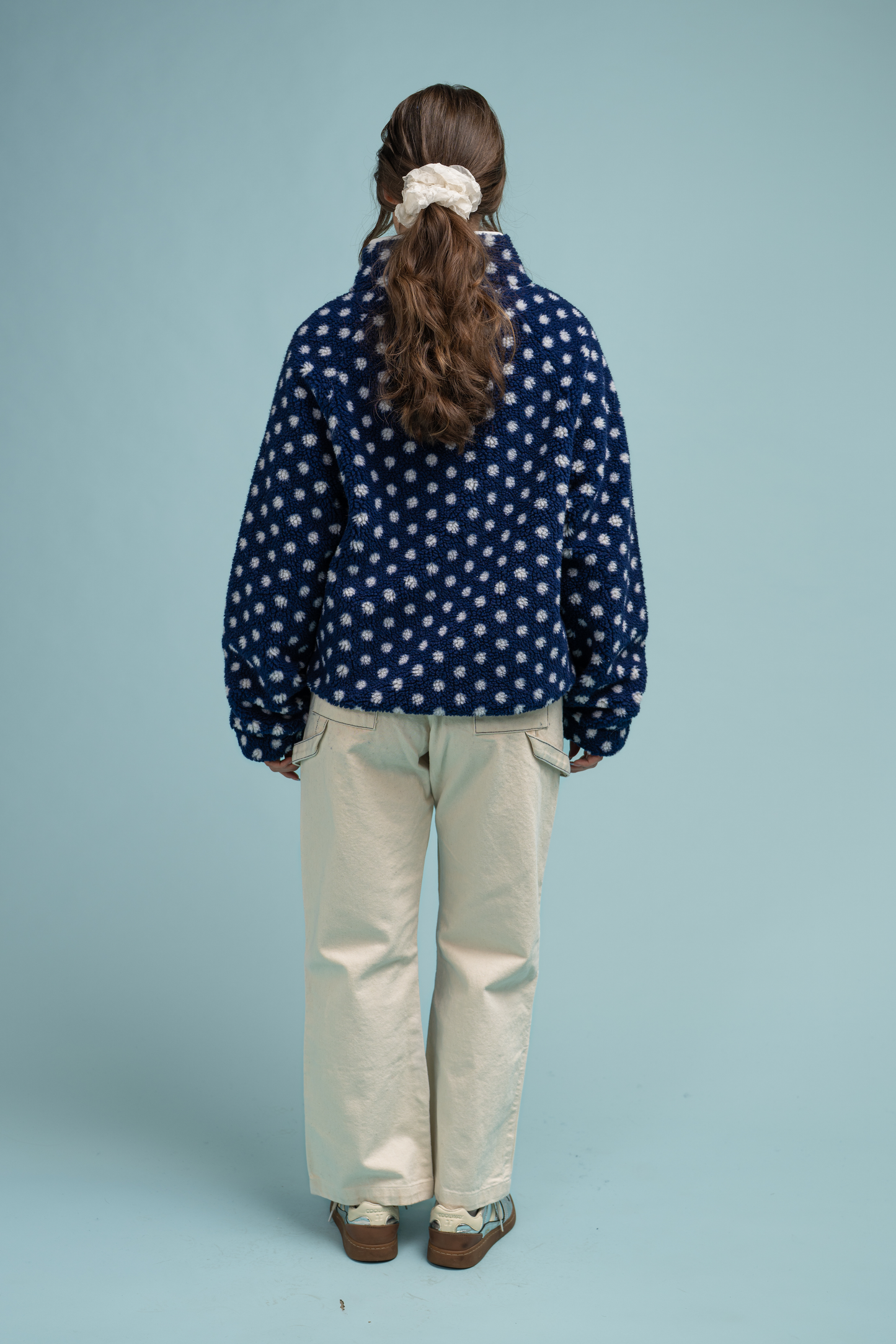Teton Jacket - Navy Dot - Midnight Lunch