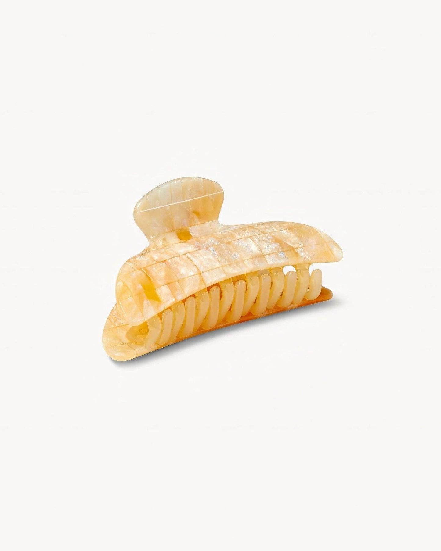 Midi Heirloom Claw in Sea Shell Checker