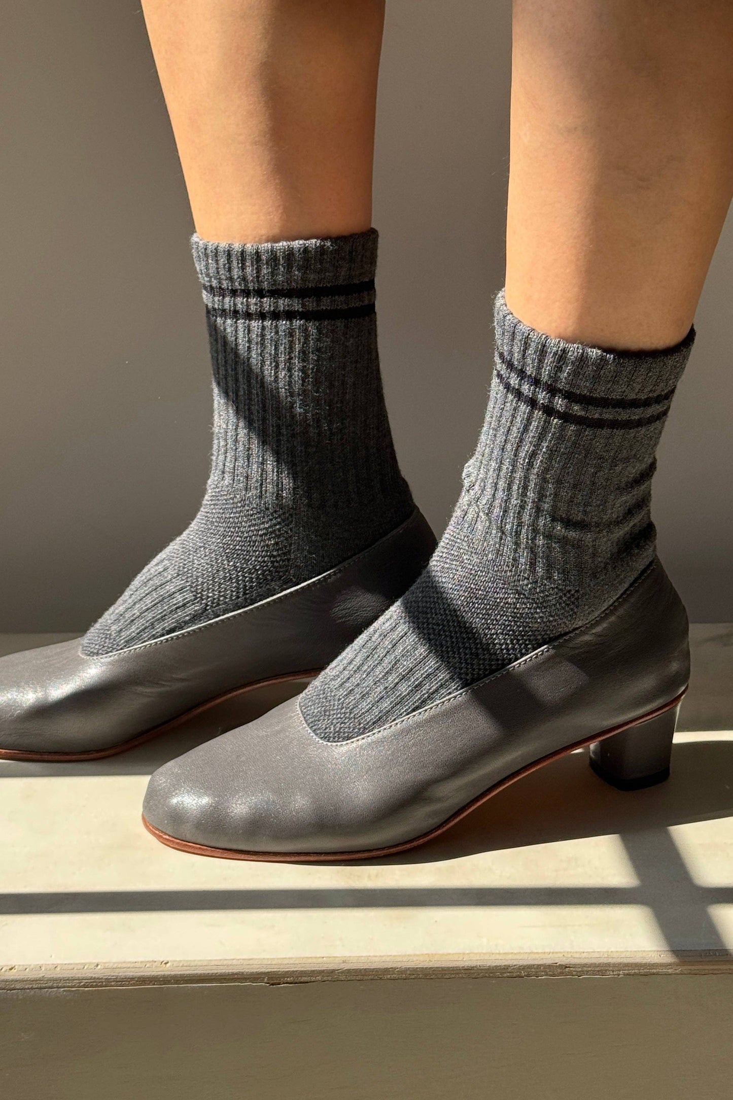 Boyfriend Socks - Wood