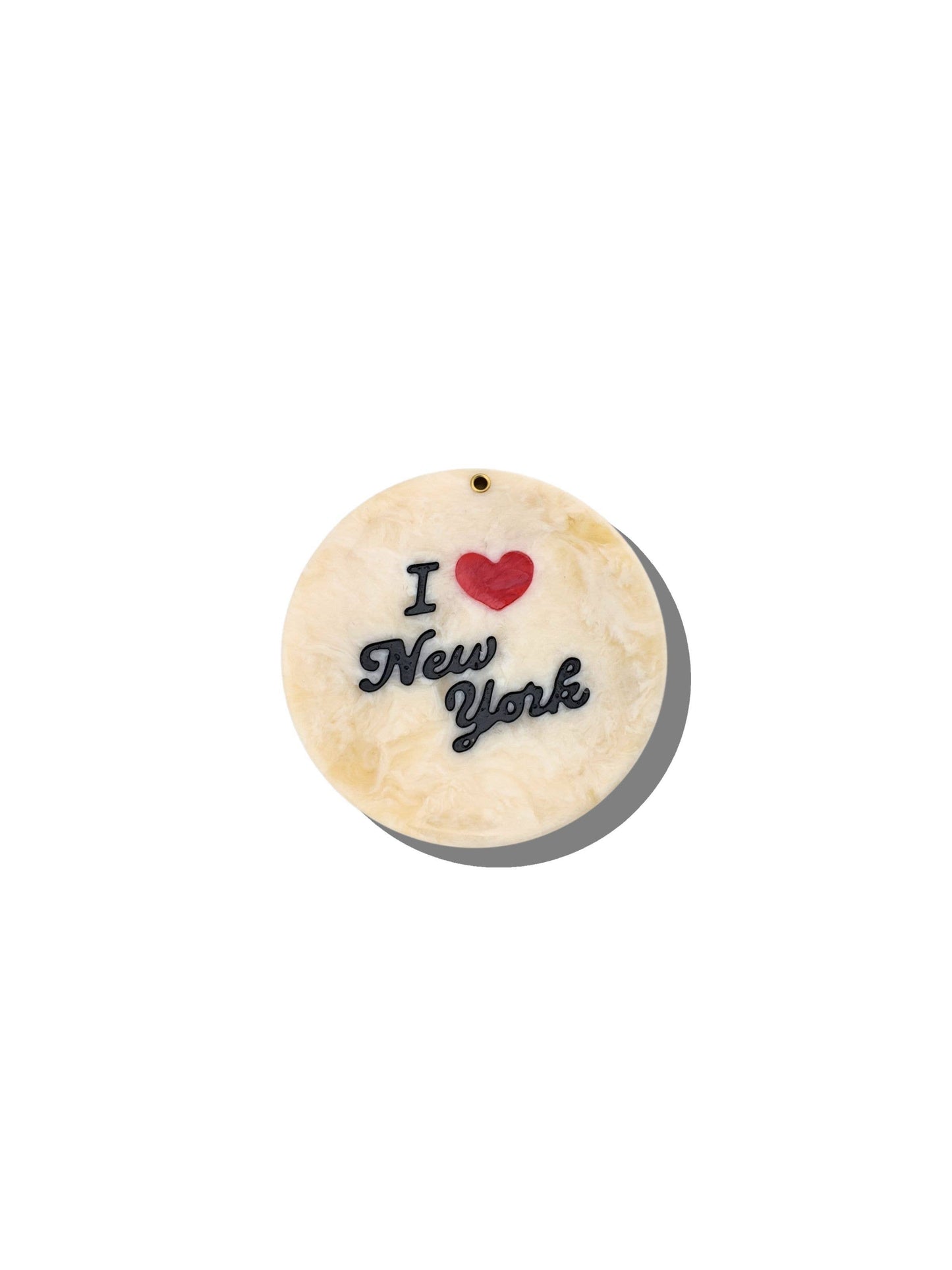 Heart New York Compact Mirror