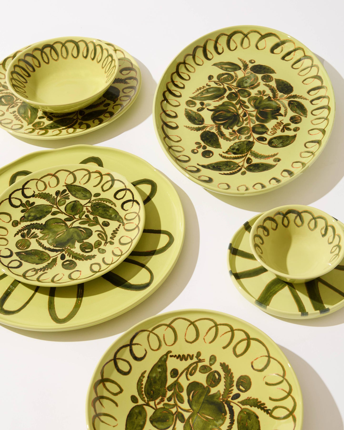 Amalfi Cereal Bowl Lime - 7" Diameter