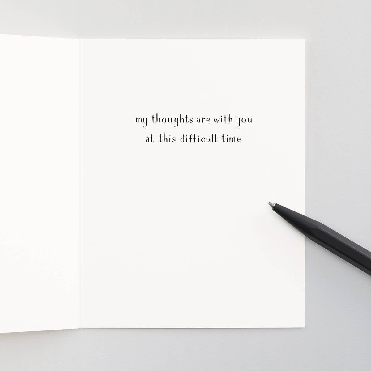 Whispering Willow - Sympathy Greeting Card