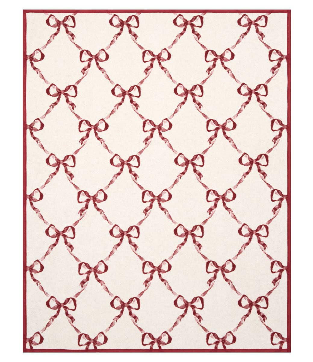 December Bows Blanket - Chappywrap