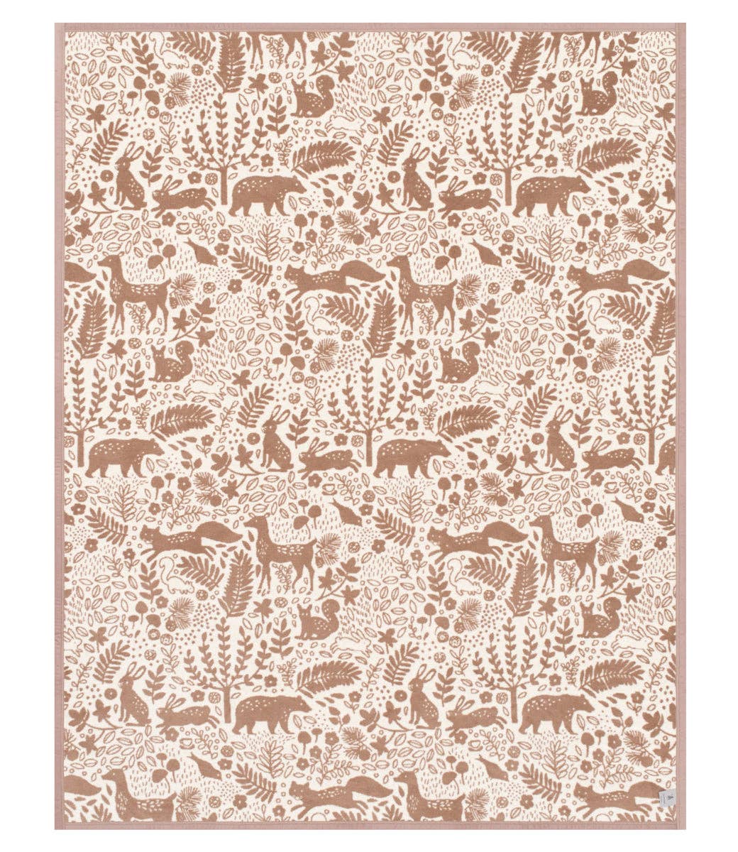 Whimsical Woods Sepia Blanket - Chappywrap