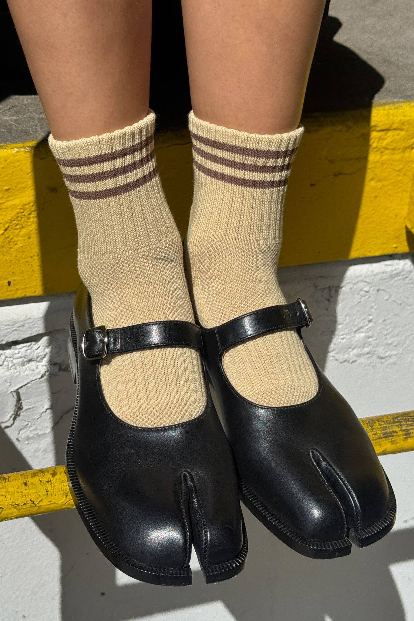 Girlfriend Socks - Tan/Brown