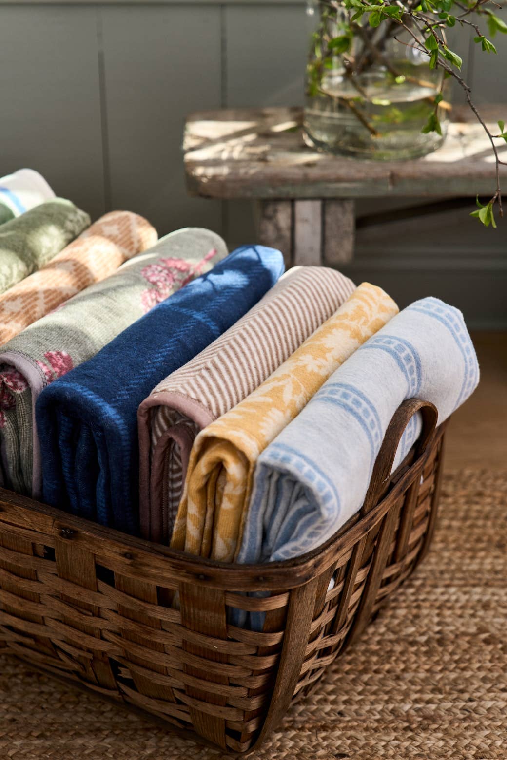 Harborview Herringbone Sepia Blanket - Chappywrap