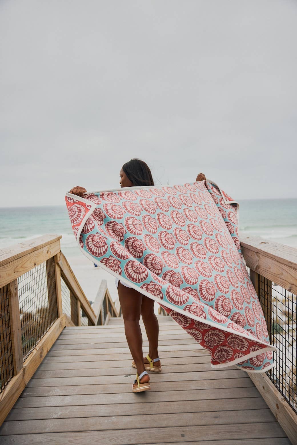 Painted Shells Blanket - Chappywrap