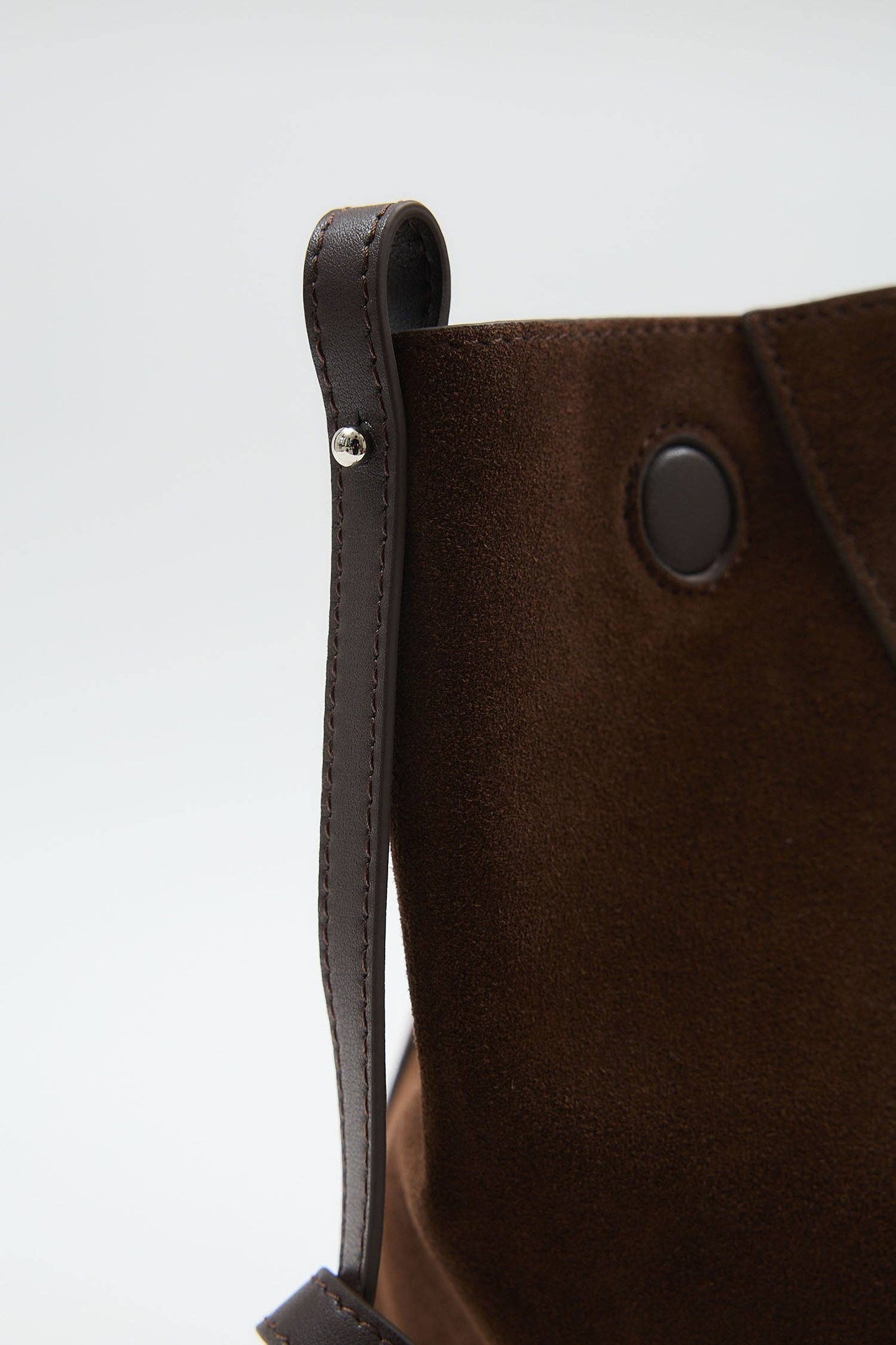 Montana Brown Suede Tote Bag