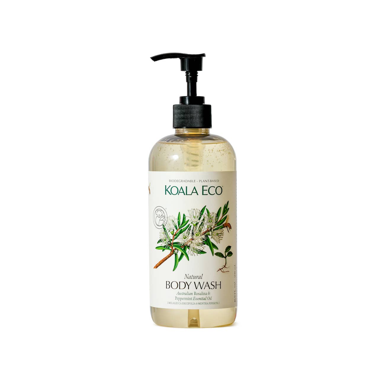 Rosalina & Peppermint Body Wash - Koala Eco