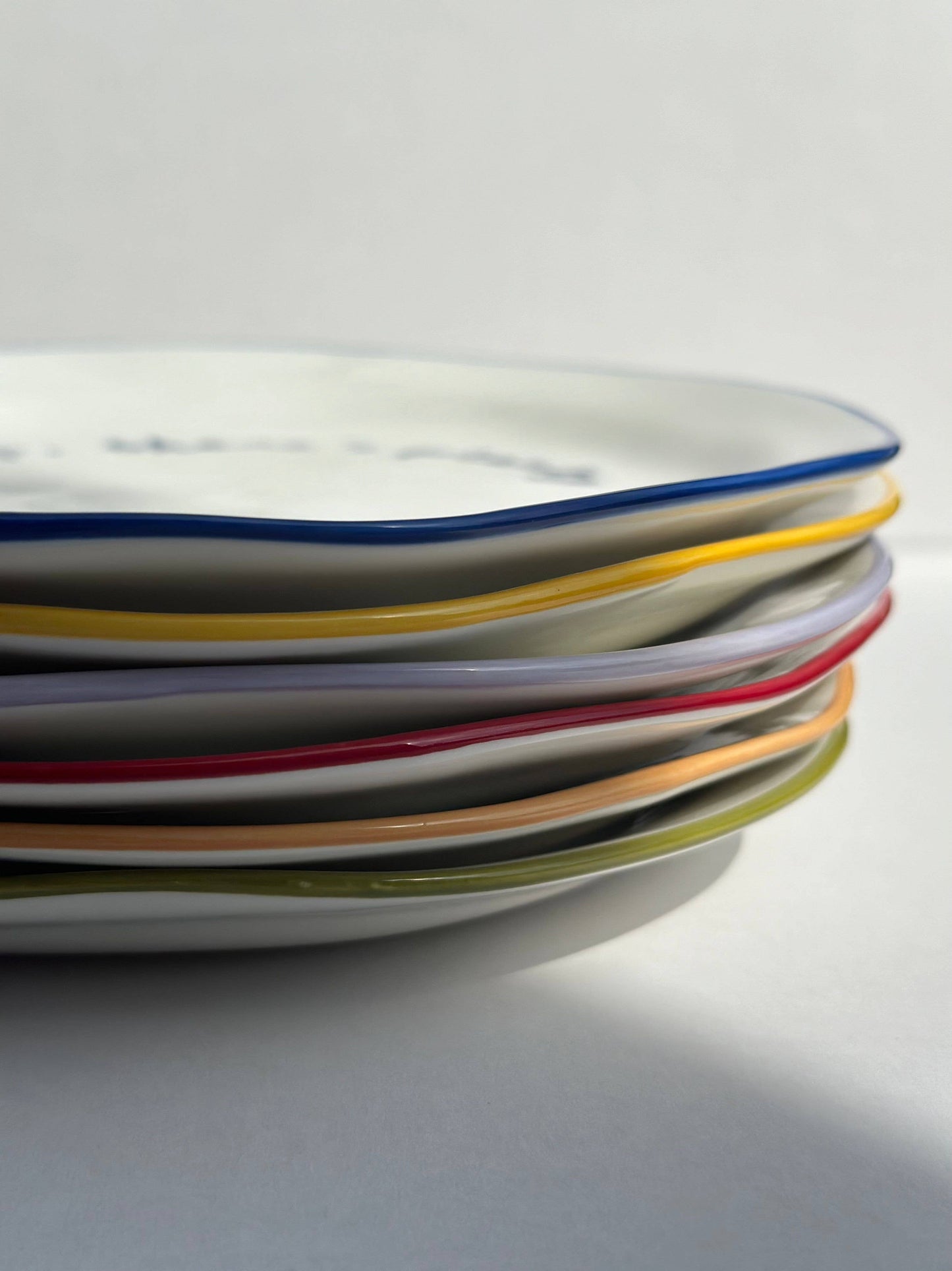 Statement Plate - 'never count years or glasses of wine.'