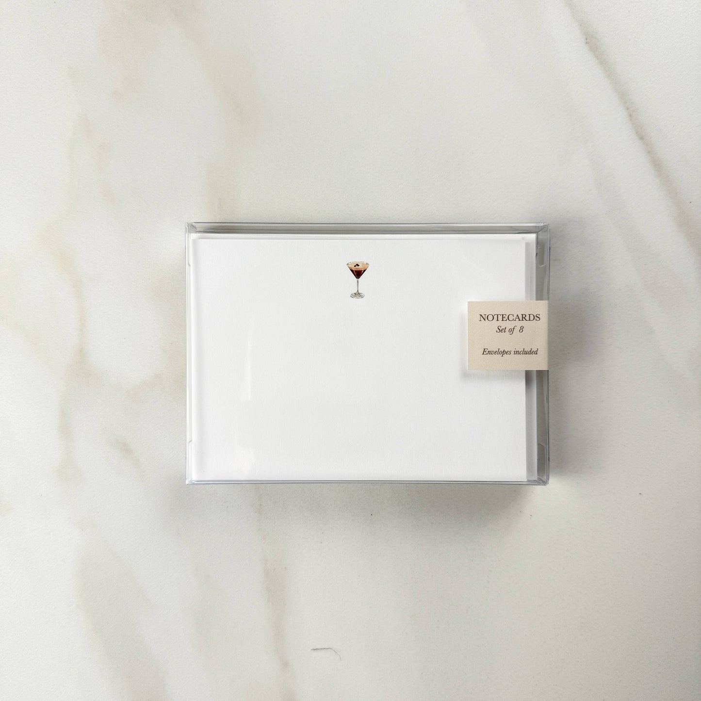 Espresso Martini Note Card Set