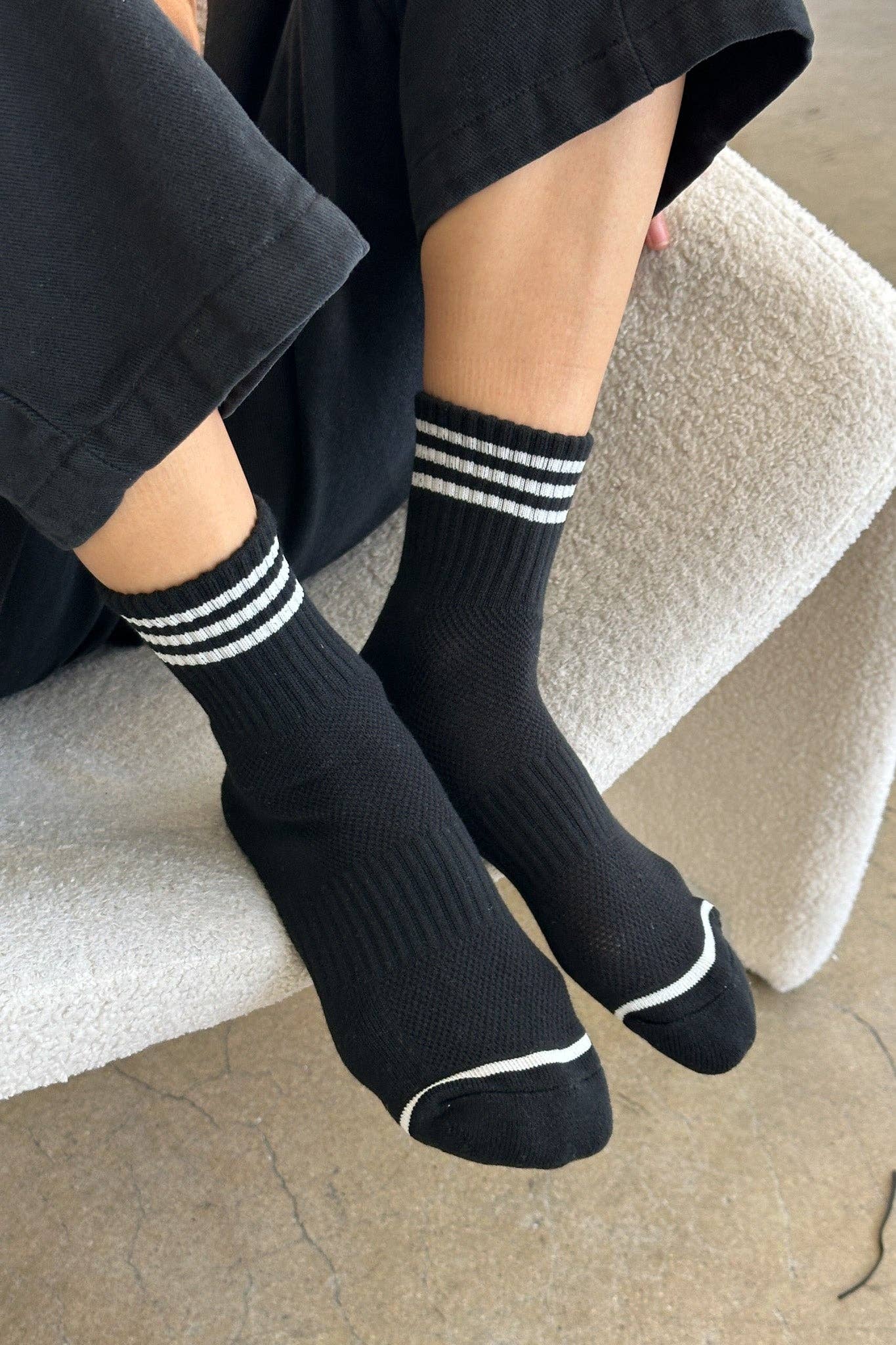 Girlfriend Socks - Brown