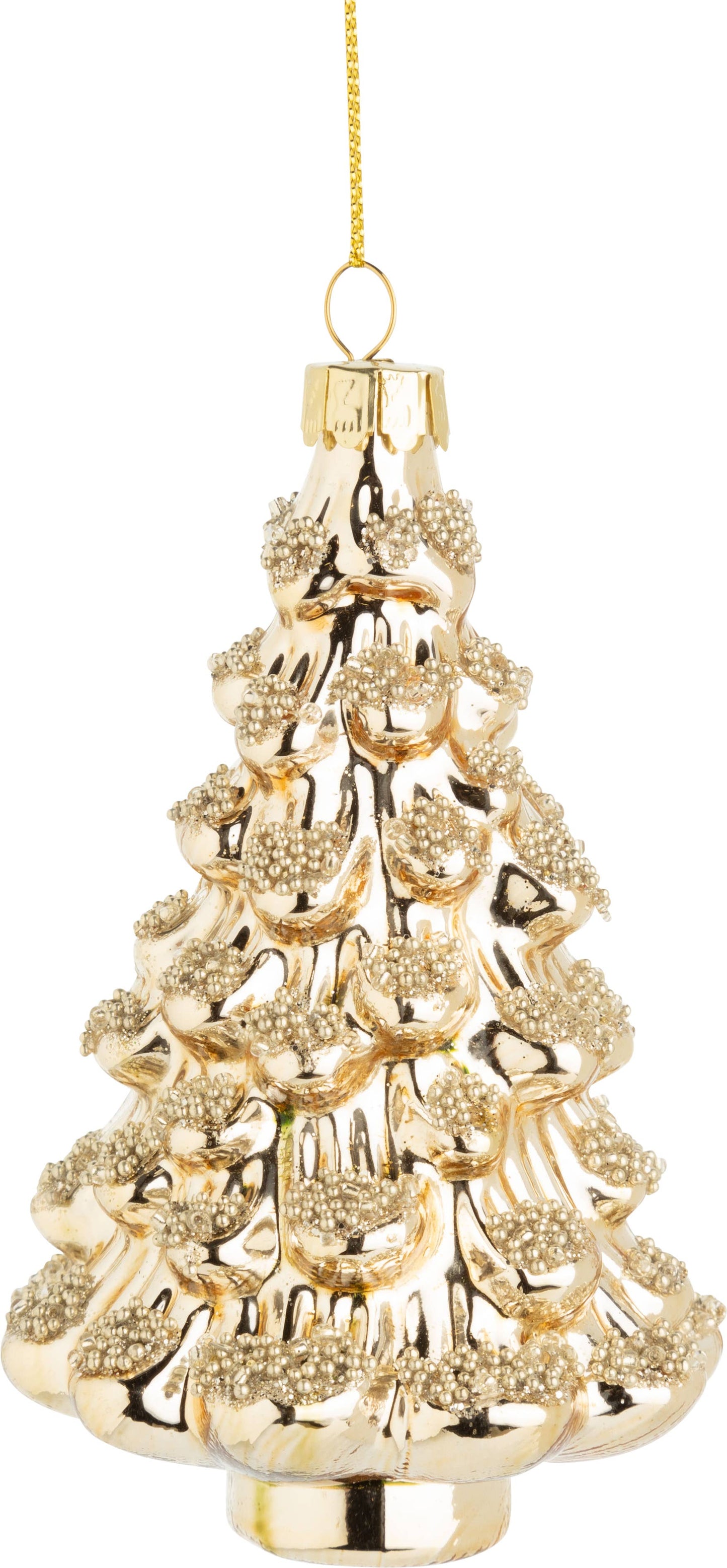 Glass Tree Ornament