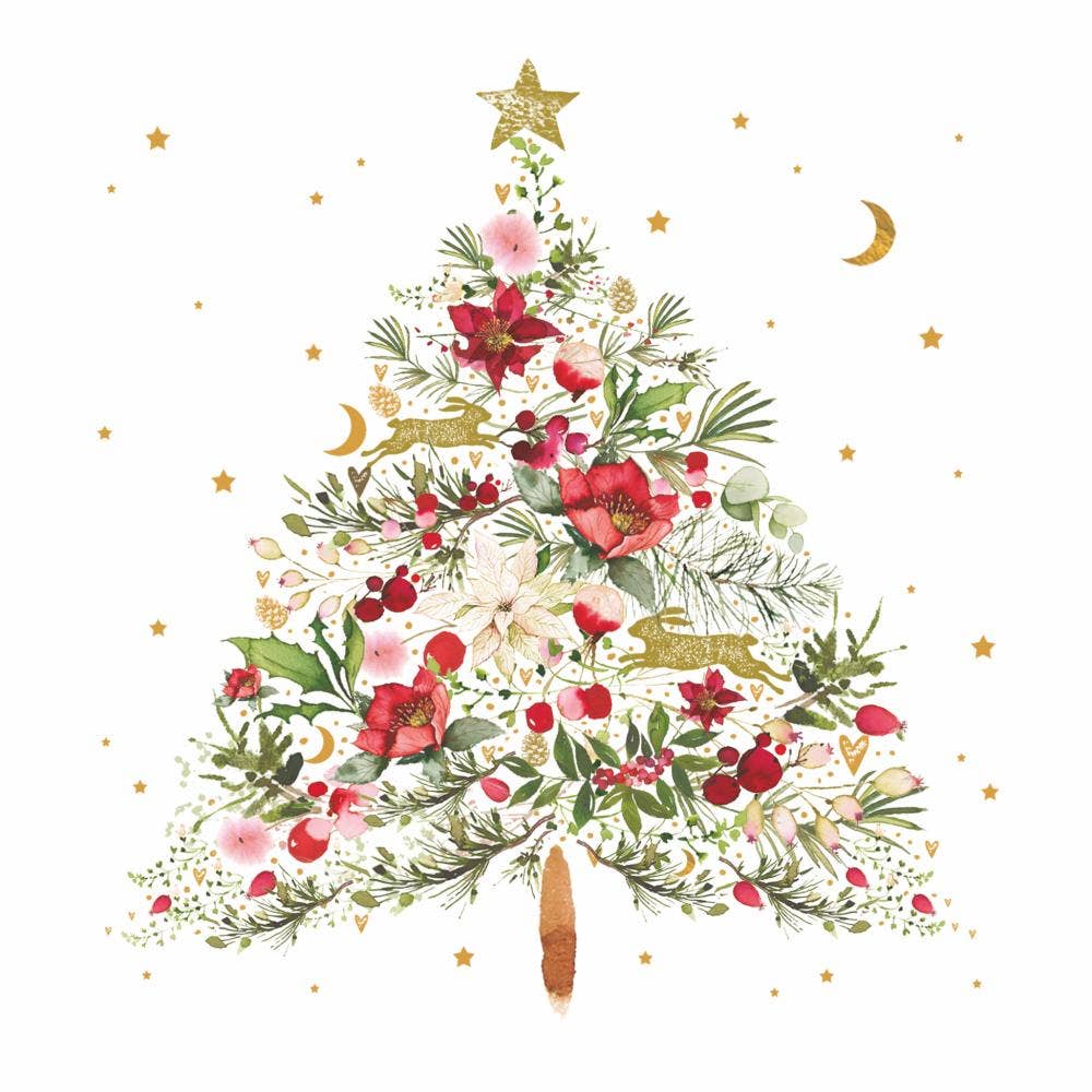 Christmas Tree Paper Napkins