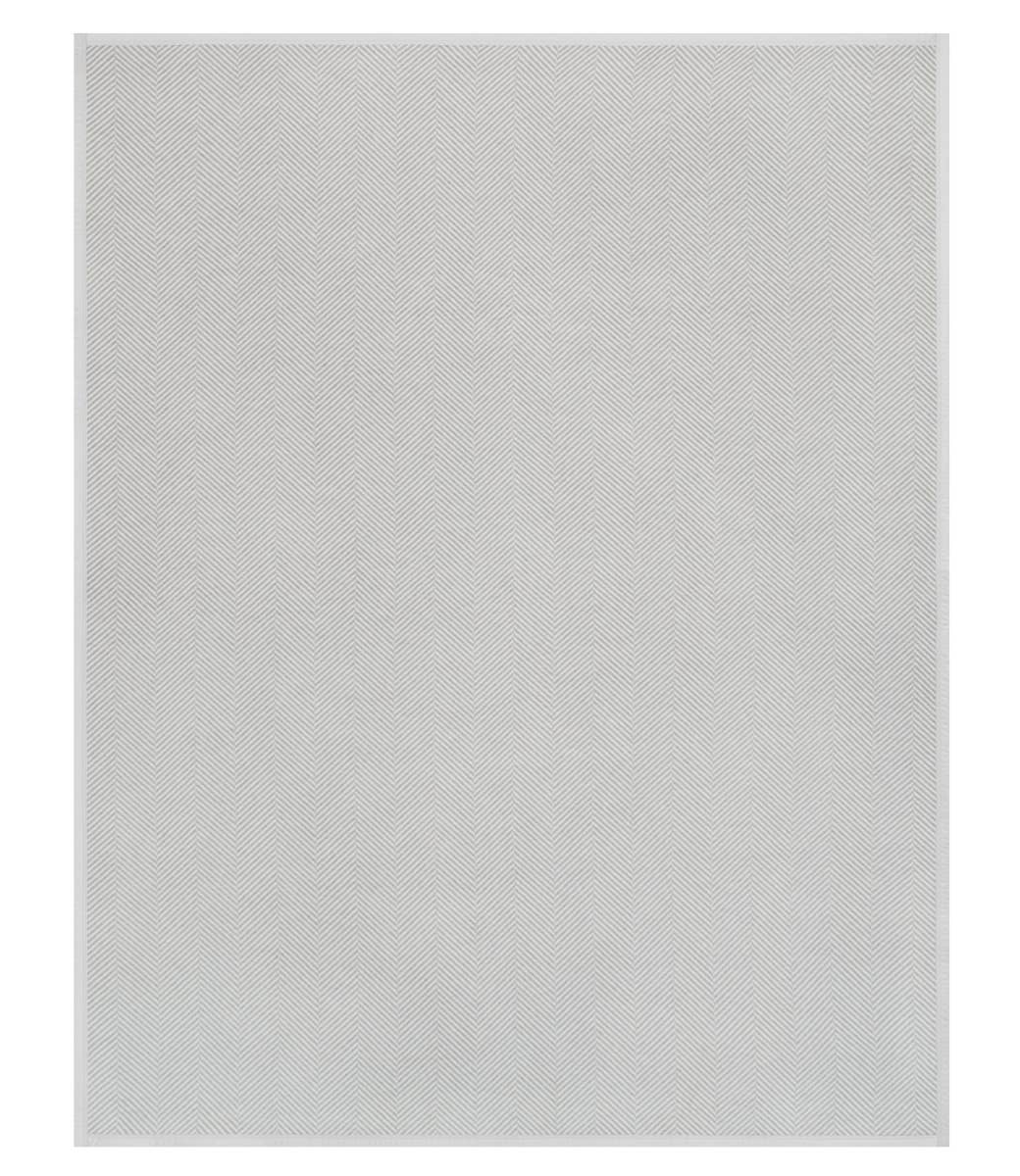 Harborview Herringbone Light Grey Blanket - Original