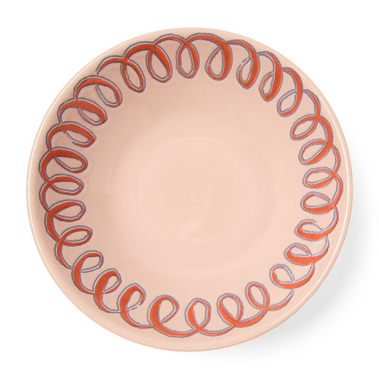 Amalfi Cereal Bowl Pink - 7" Diameter