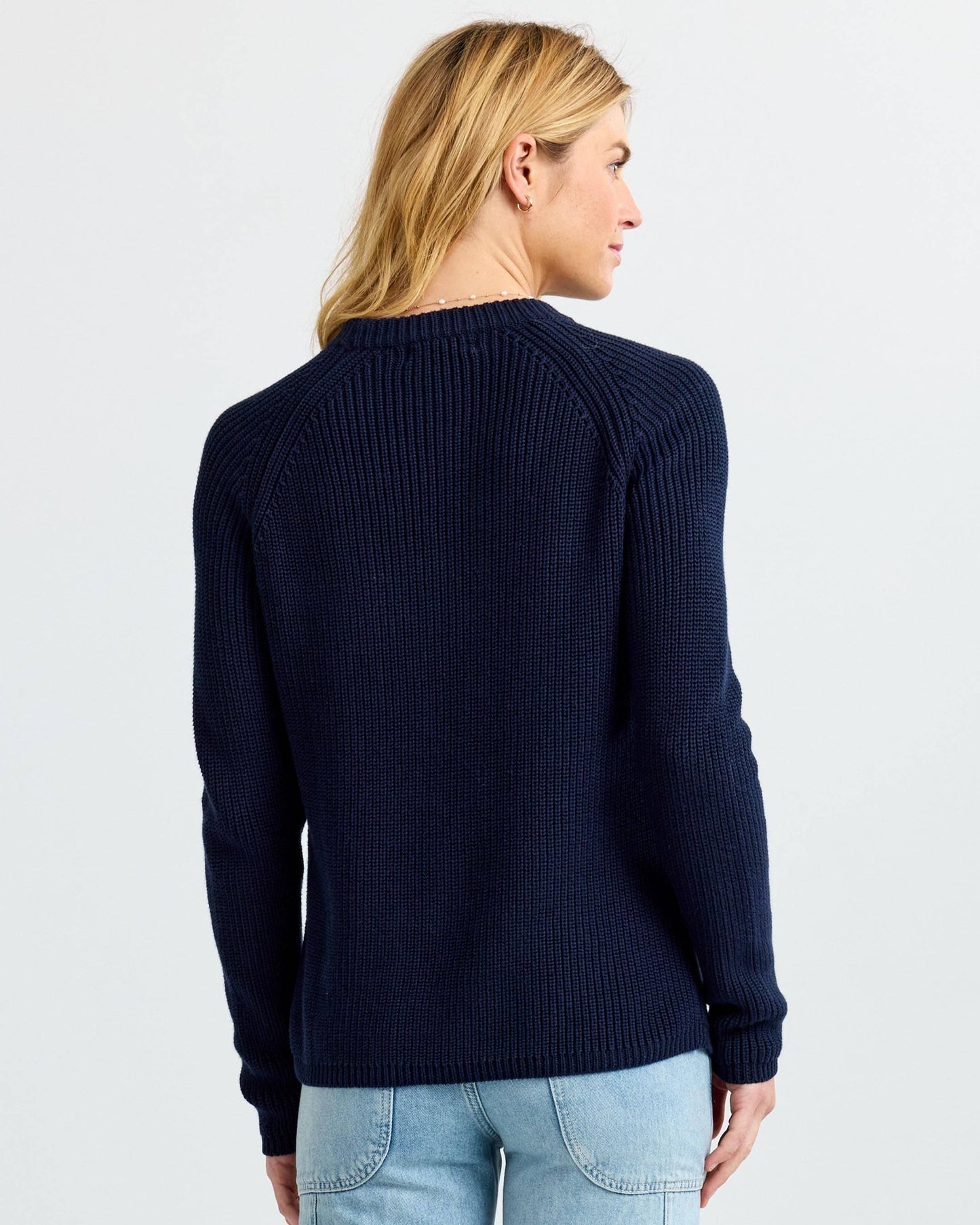 Cotton Fisherman Crew - Navy