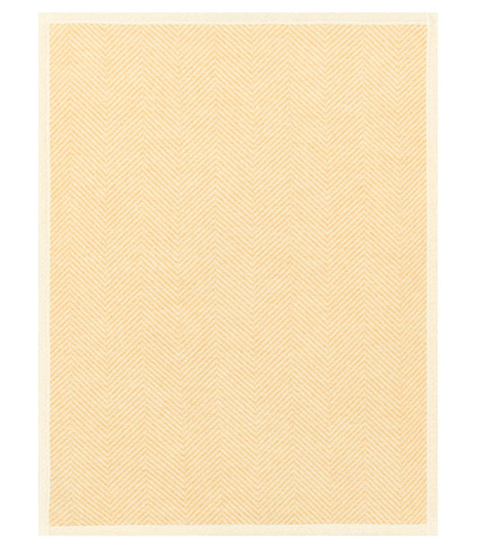 Harborview Herringbone Butter Yellow Mini Blanket - Chappywrap