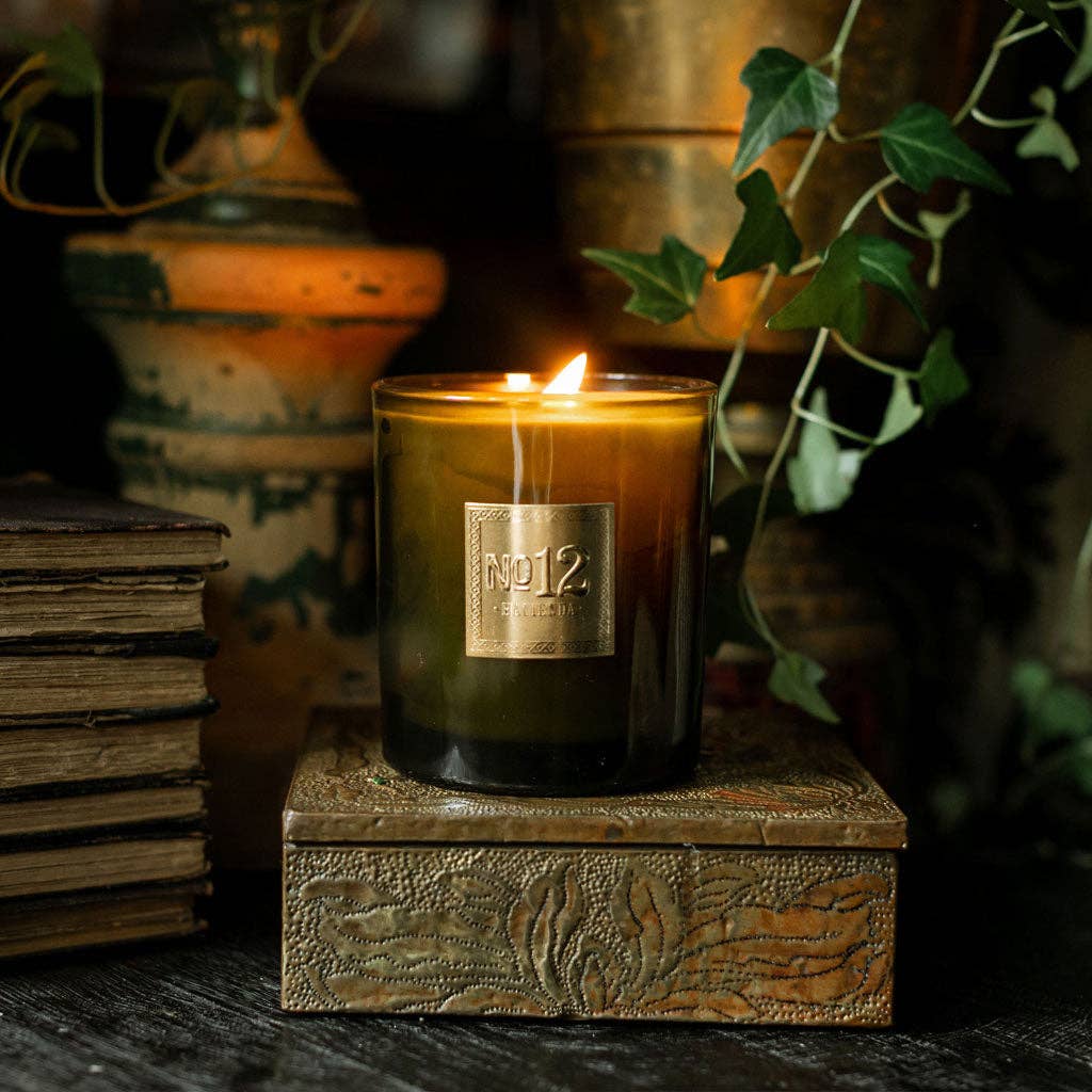 No. 12 Hacienda Candle - Pomegranate Seeds, Warm Amber, Mexican Lime