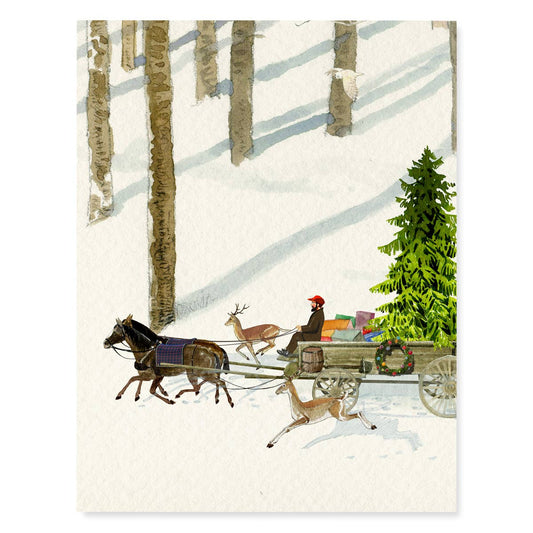 Christmas Delivery - Holiday Christmas Card
