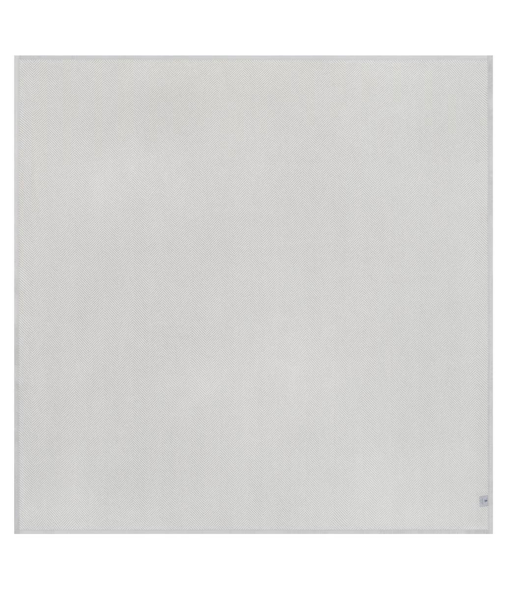 Harborview Herringbone Light Grey Blanket - Original