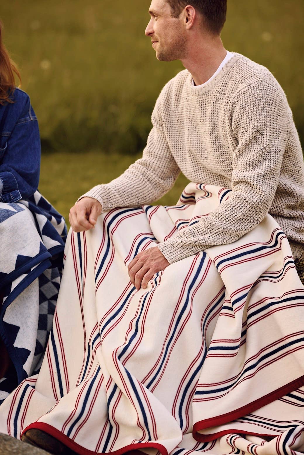 Front Porch Stripe Blanket - Original