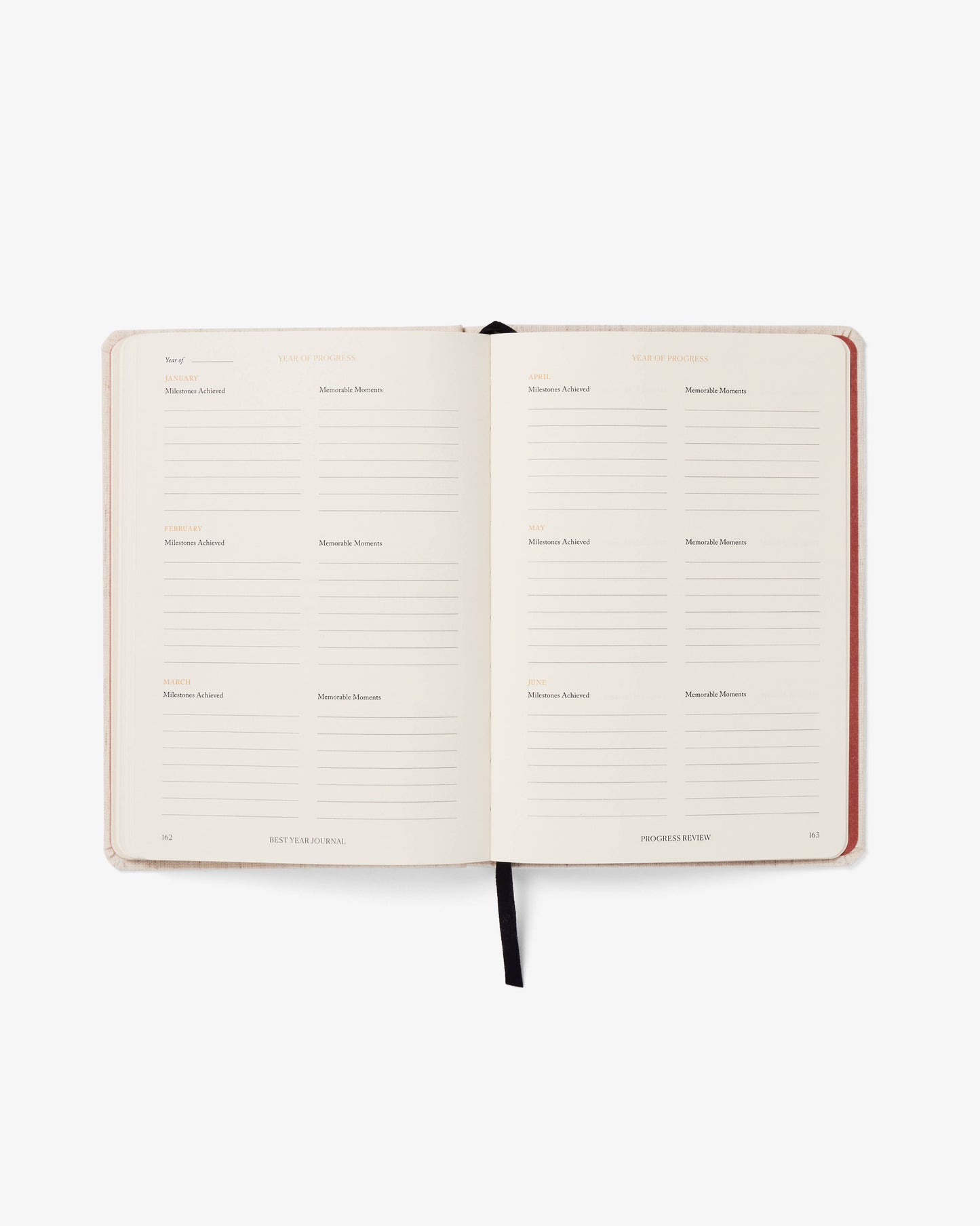 Best Year Journal - Guided 12-Month Planner Goals