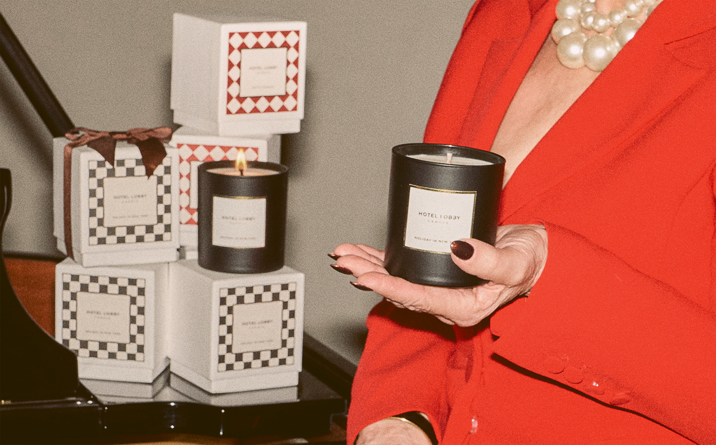 Holiday in New York - Scented Candle - Hotel Lobbf