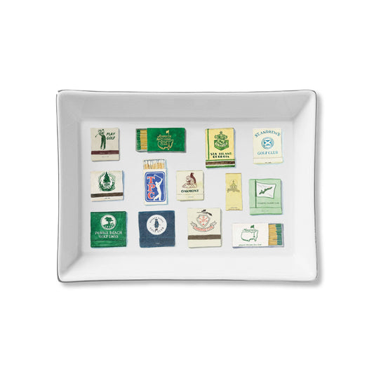 Ceramic Tray - Golf Matches - Toss Designs