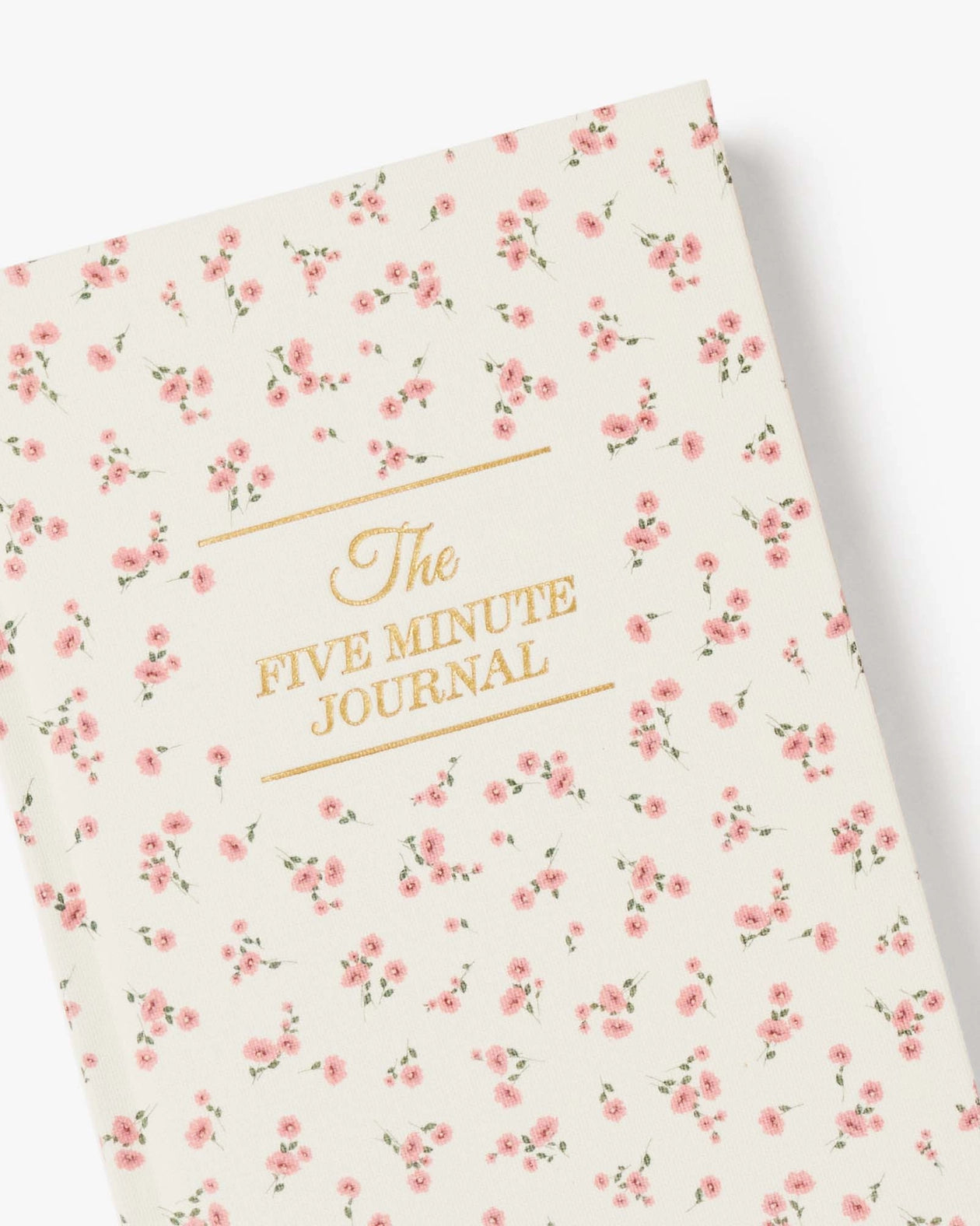 The Five Minute Journal Ditsy Rose - Daily Guided Gratitude - Intelligent Change