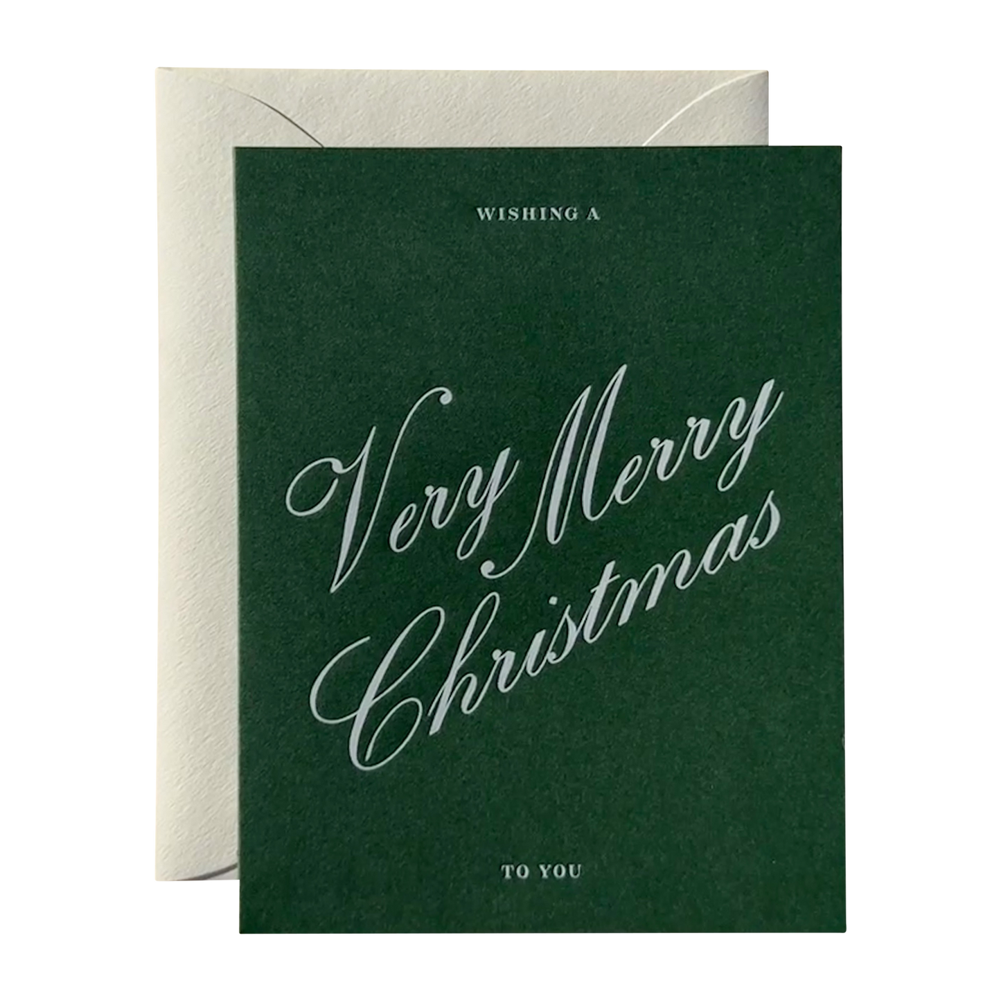 Very Merry Christmas Greeting Card - Scarlett