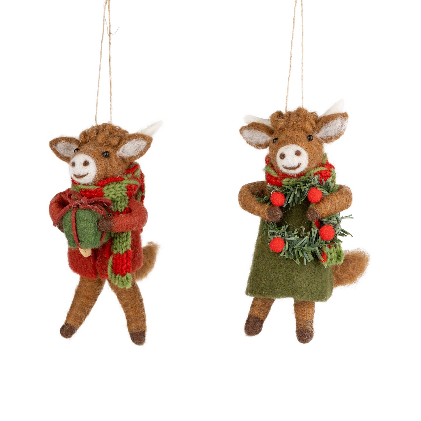 Highland Cow Ornament