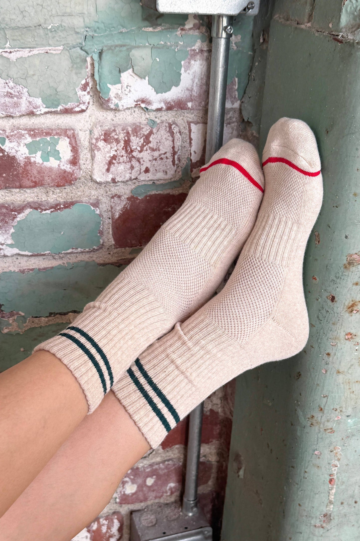 Boyfriend Socks - Wood