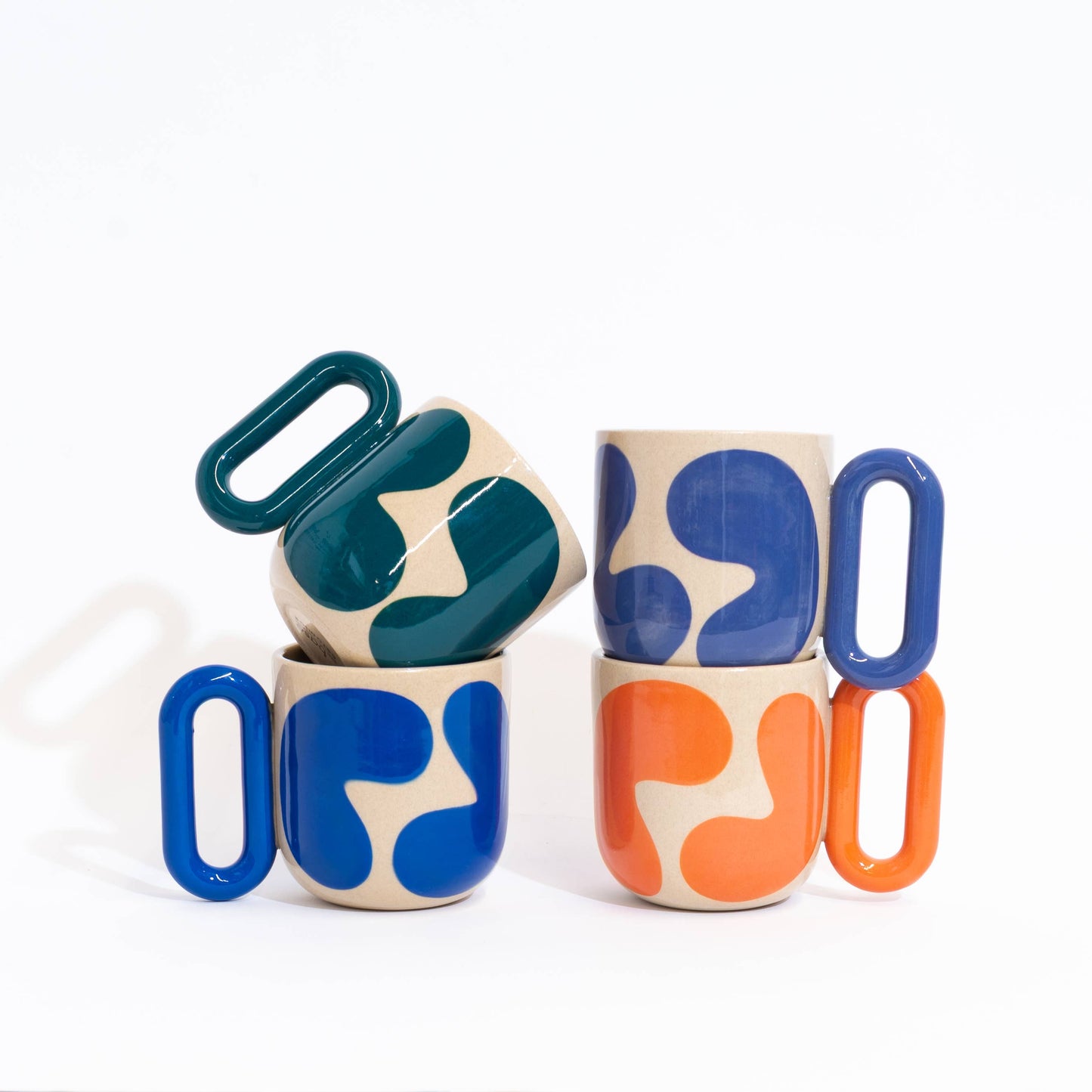 Mug Blobs - Teal
