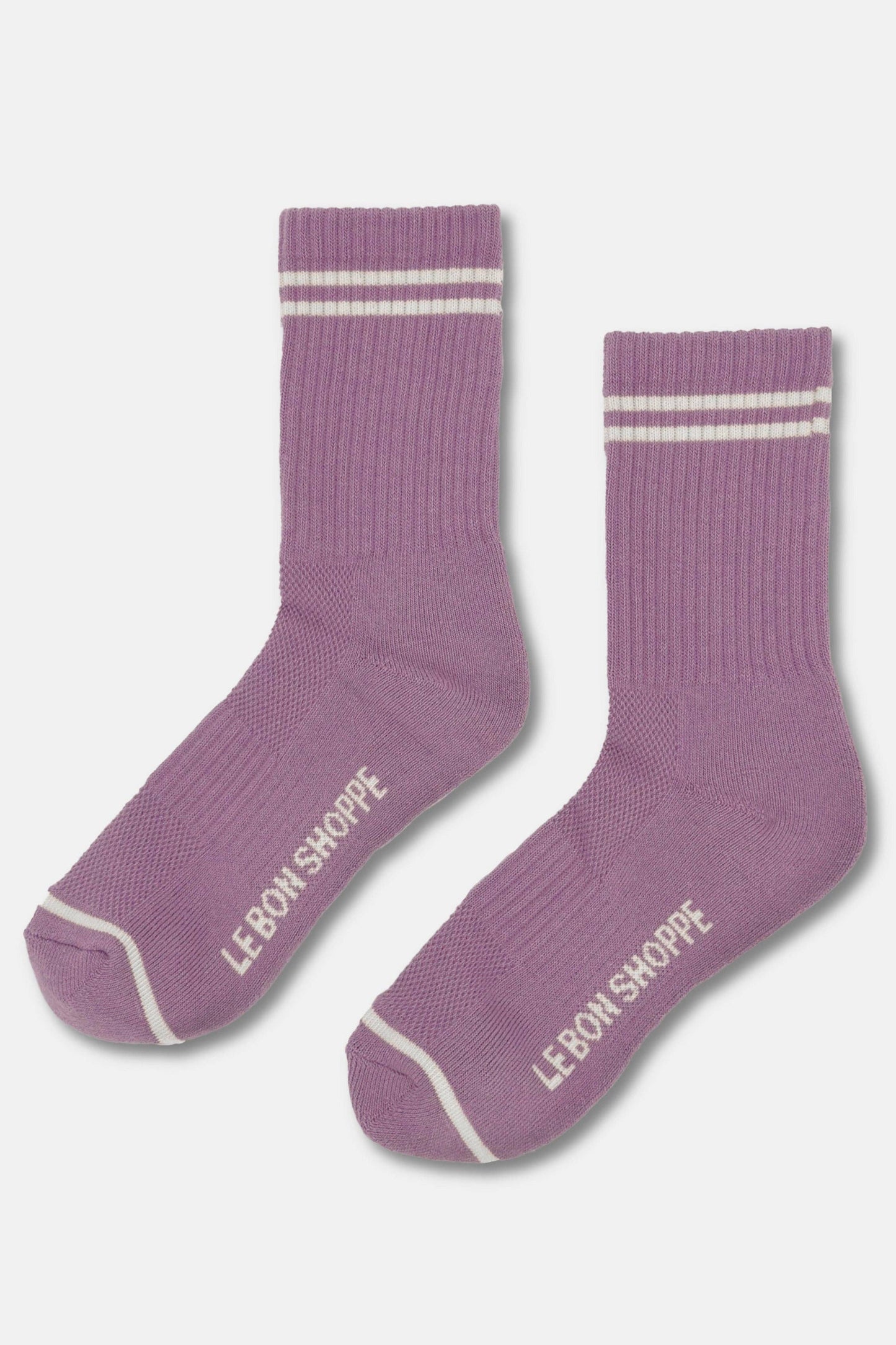 Boyfriend Socks - Parchment