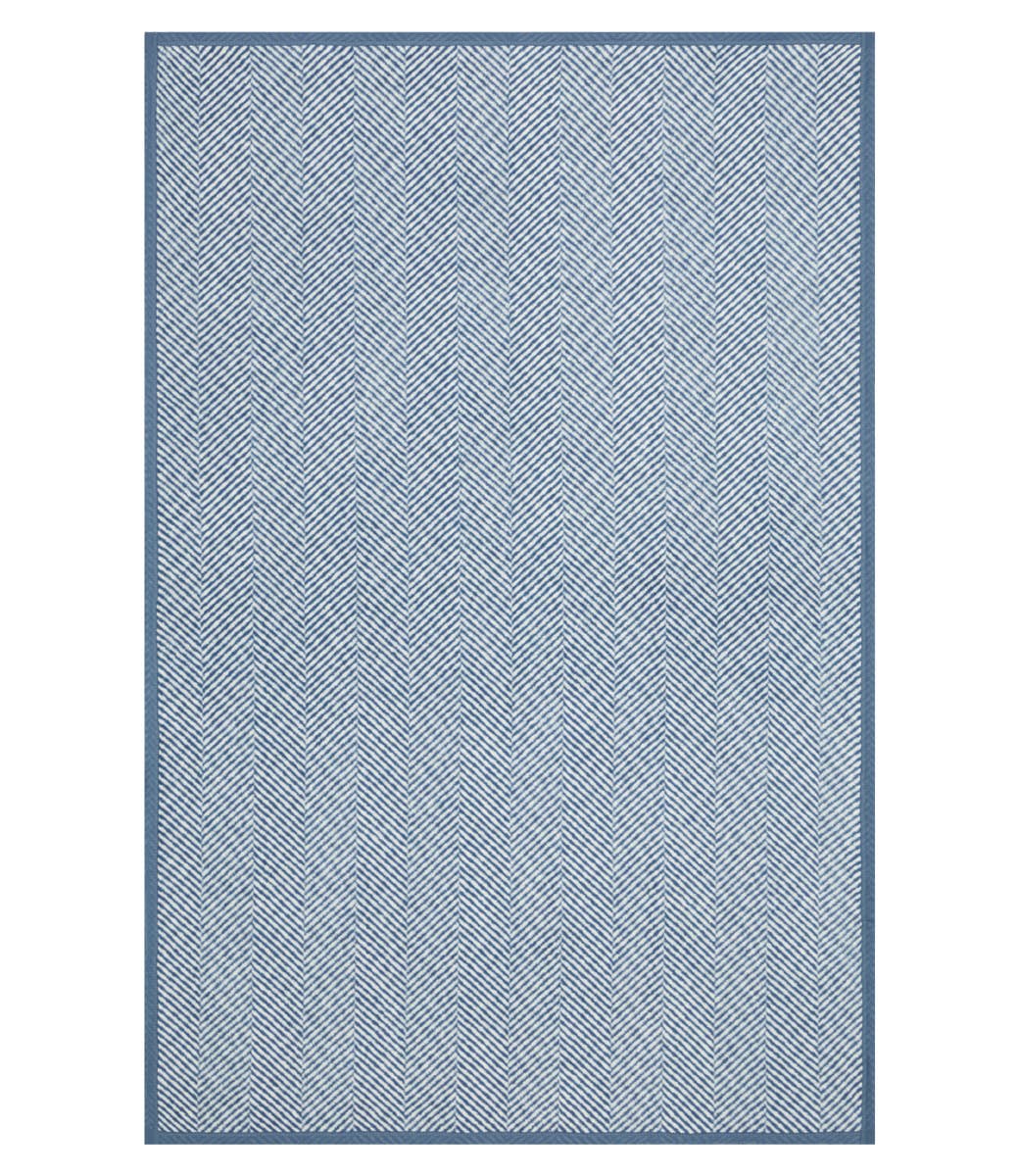Harborview Herringbone Cornflower Blanket - Chappywrap