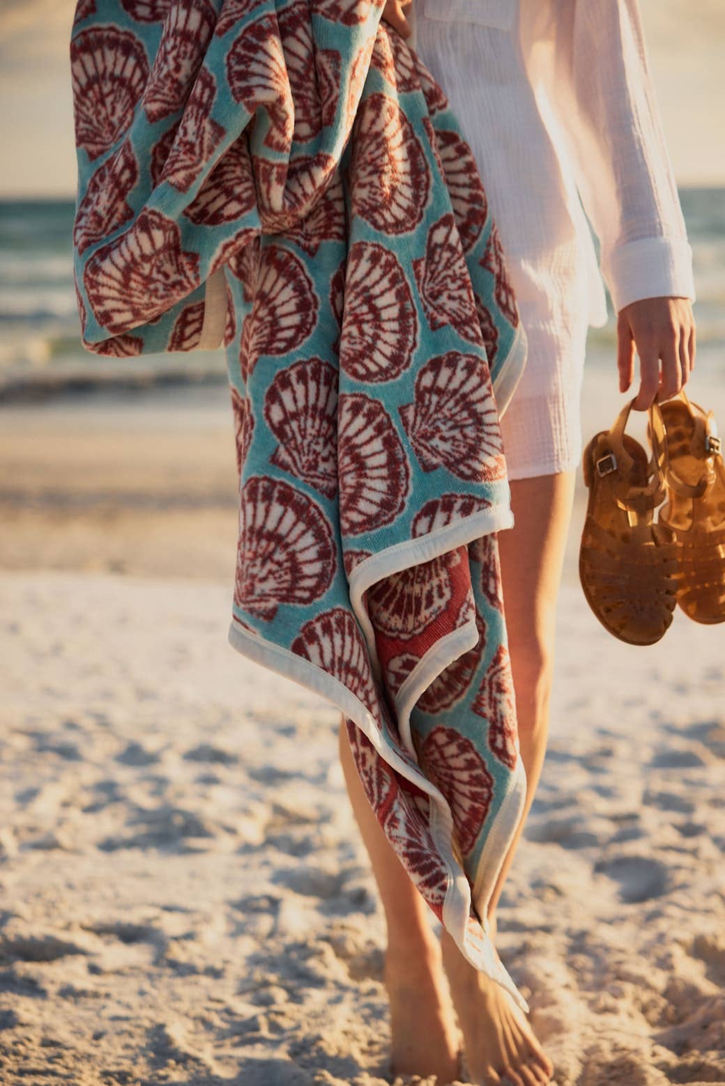 Painted Shells Blanket - Chappywrap