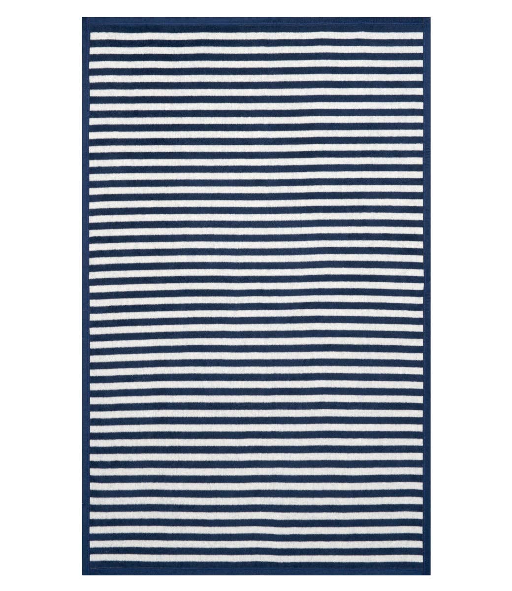 Sideline Stripe Navy Midi Blanket - Chappywrap
