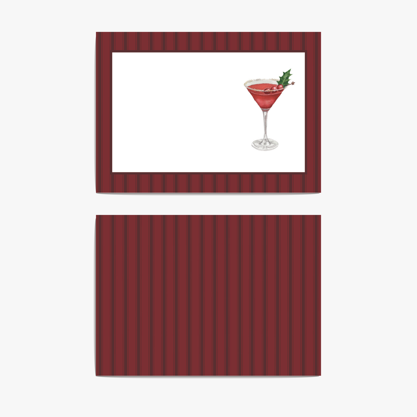 Holiday Cocktail Notelets